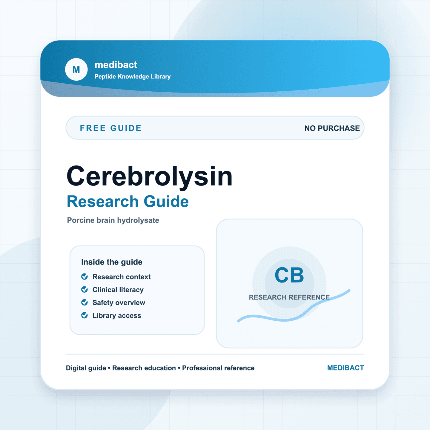 Cerebrolysin Peptide Guide