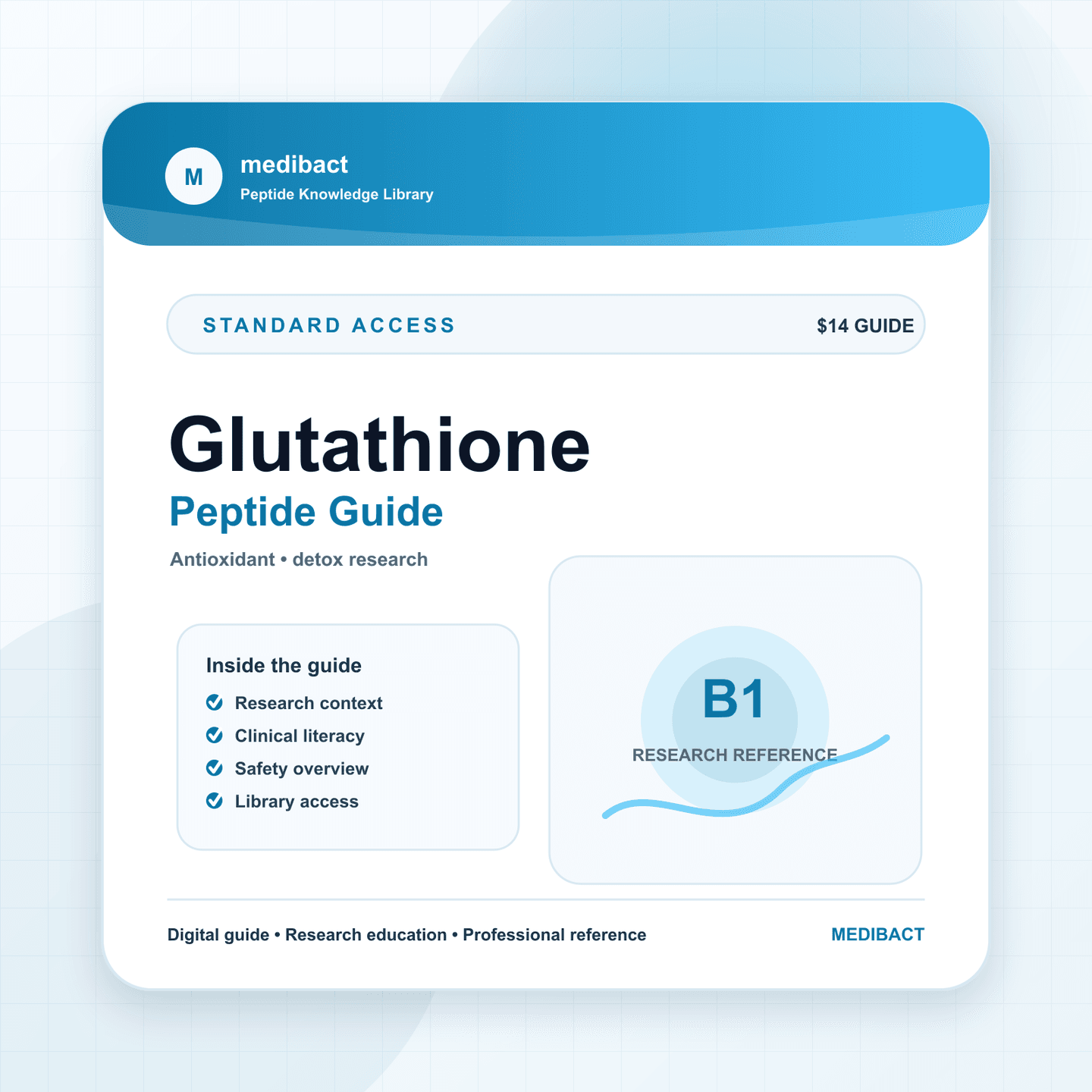 Glutathione educational module visual