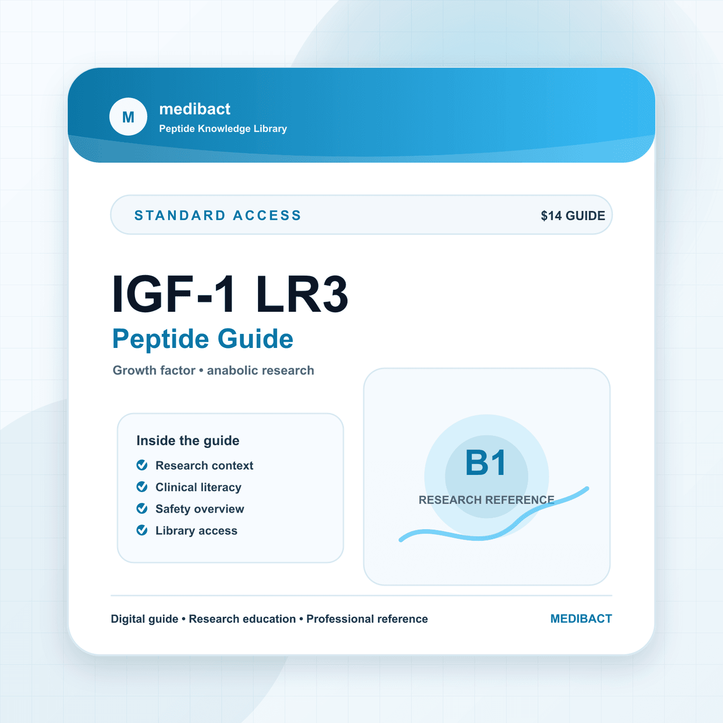 IGF-1 LR3 educational module visual