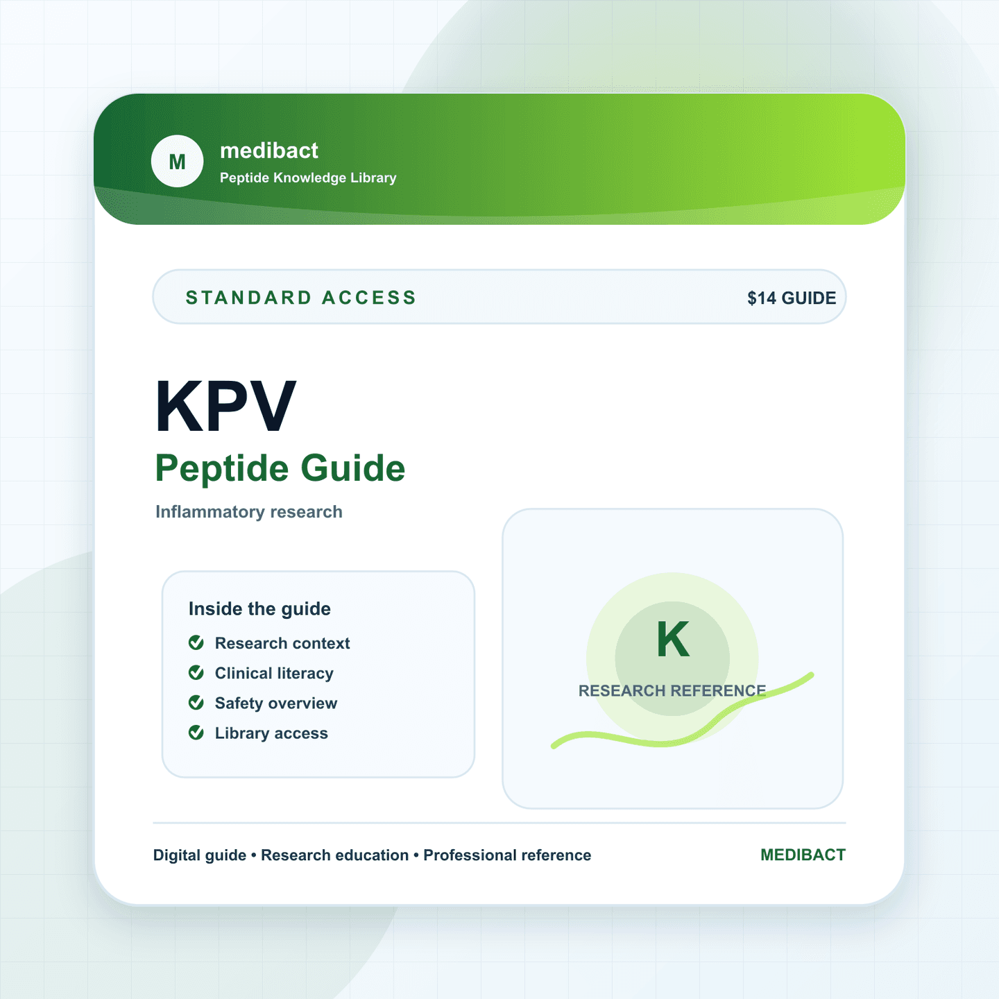 KPV Peptide Guide