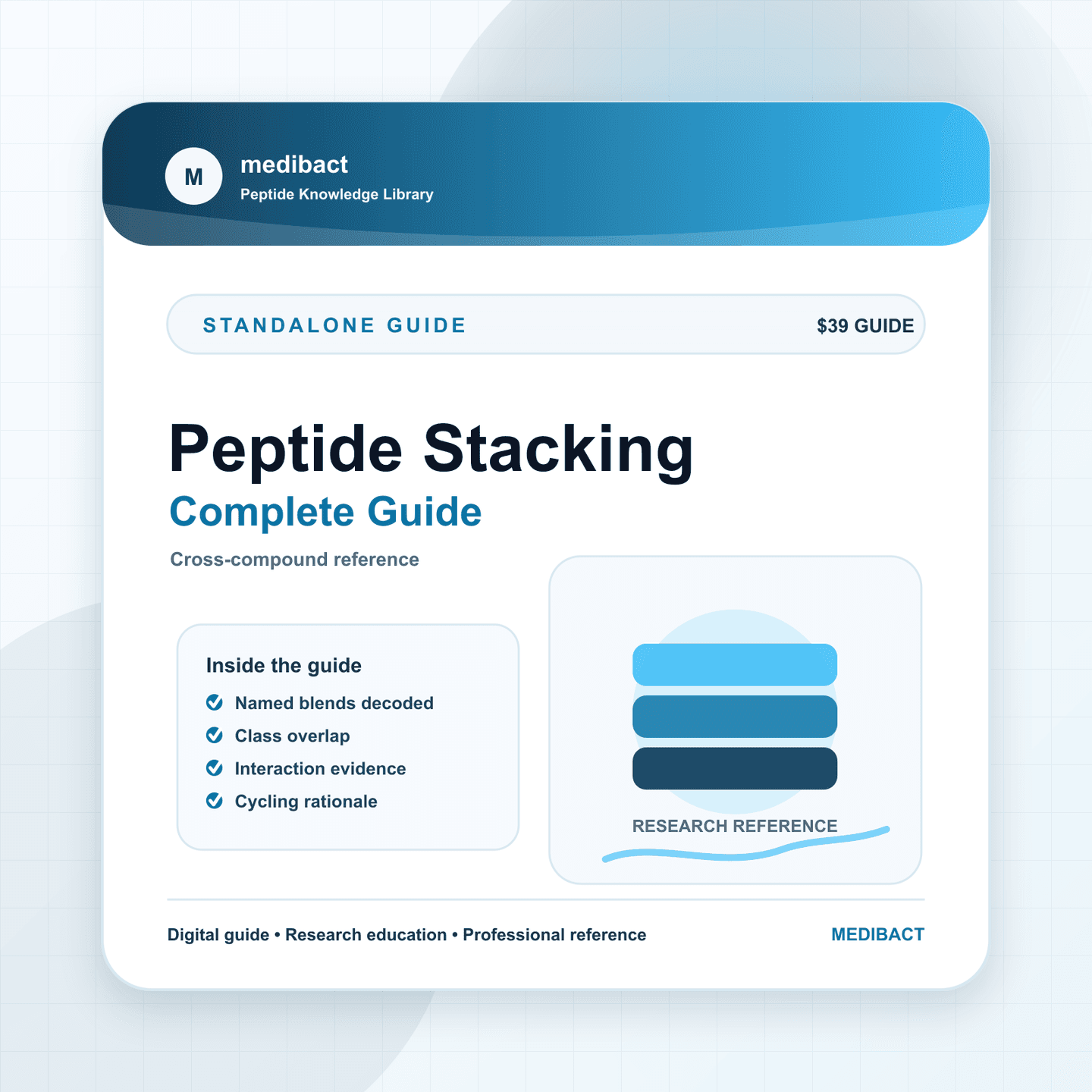 Peptide Stacking Guide cover