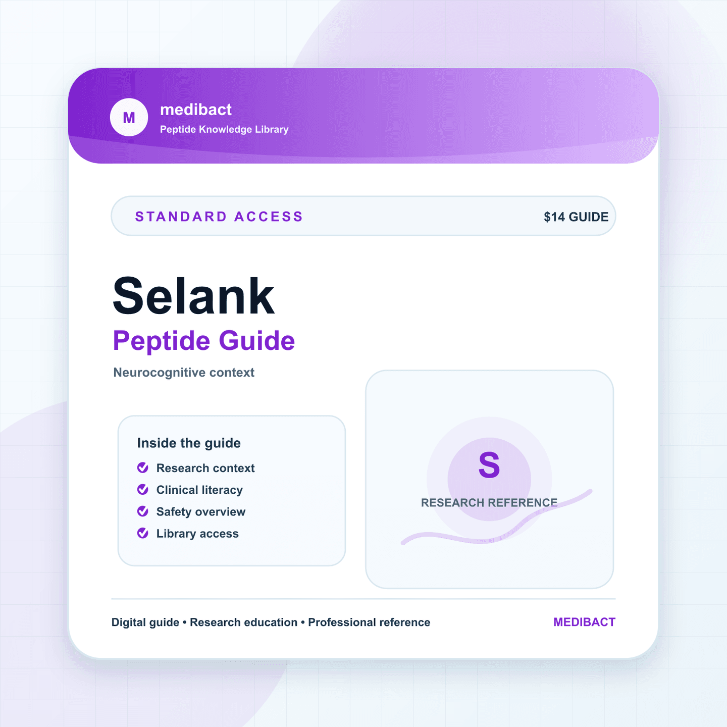 Selank Peptide Guide