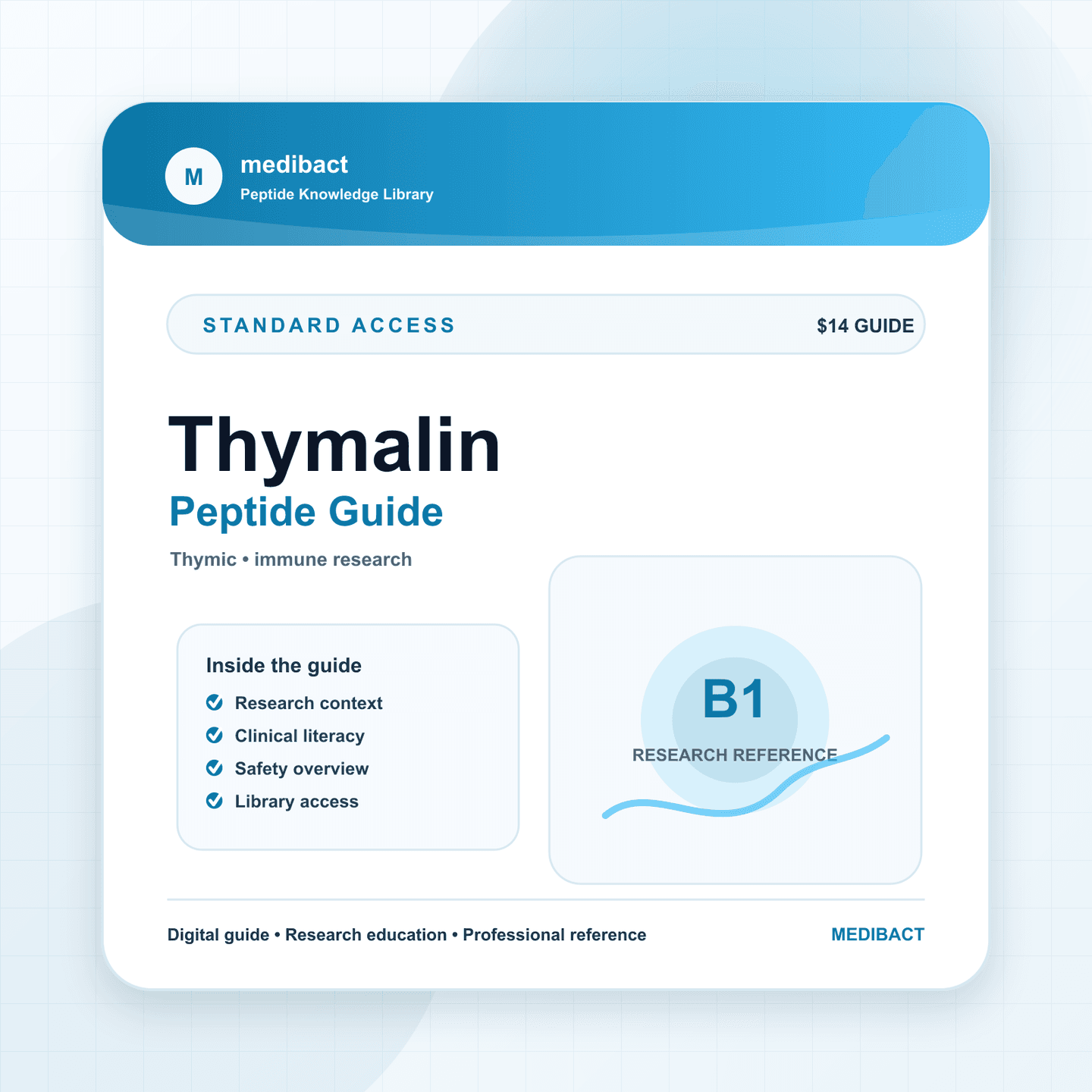 Thymalin educational module visual